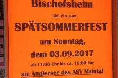 Spätsommerfest Sep.2017